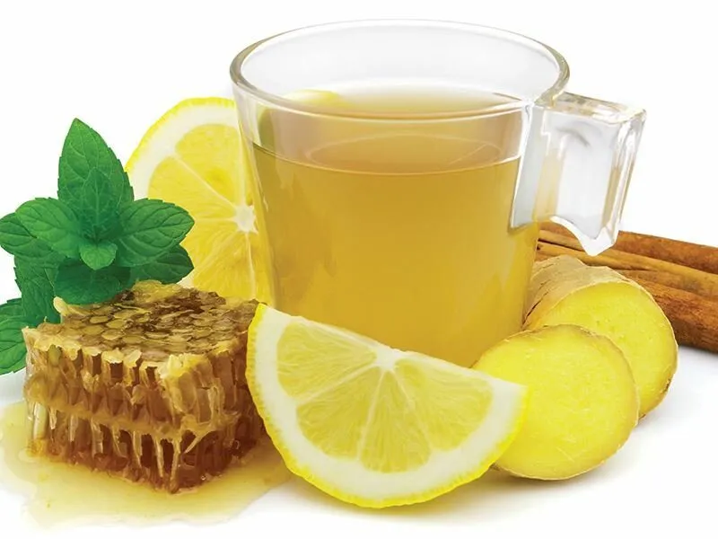 20 Verschiedene Kräutertees Zur Heilung Von Winterkrankheiten 9 Ingwer-Honig-Tee