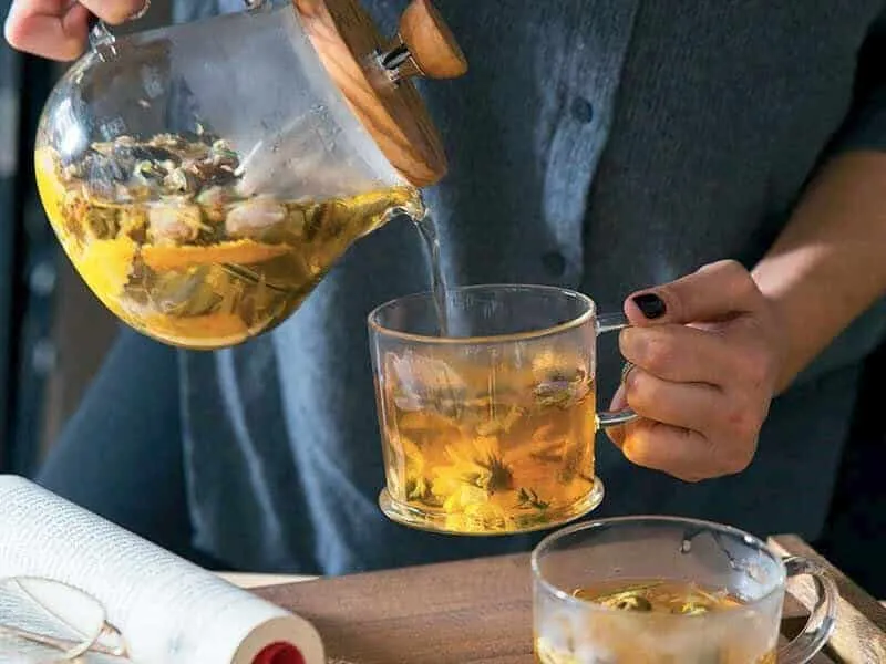 20 Verschiedene Kräutertees Zur Heilung Von Winterkrankheiten 16 Mandarinenschalentee