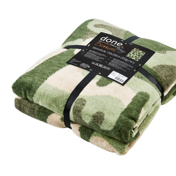 Done® Wohndecke CAMOUFLAGE