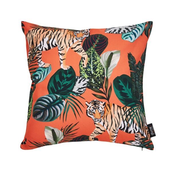 Done® Kissenhülle Cushion Panama Print Tiger