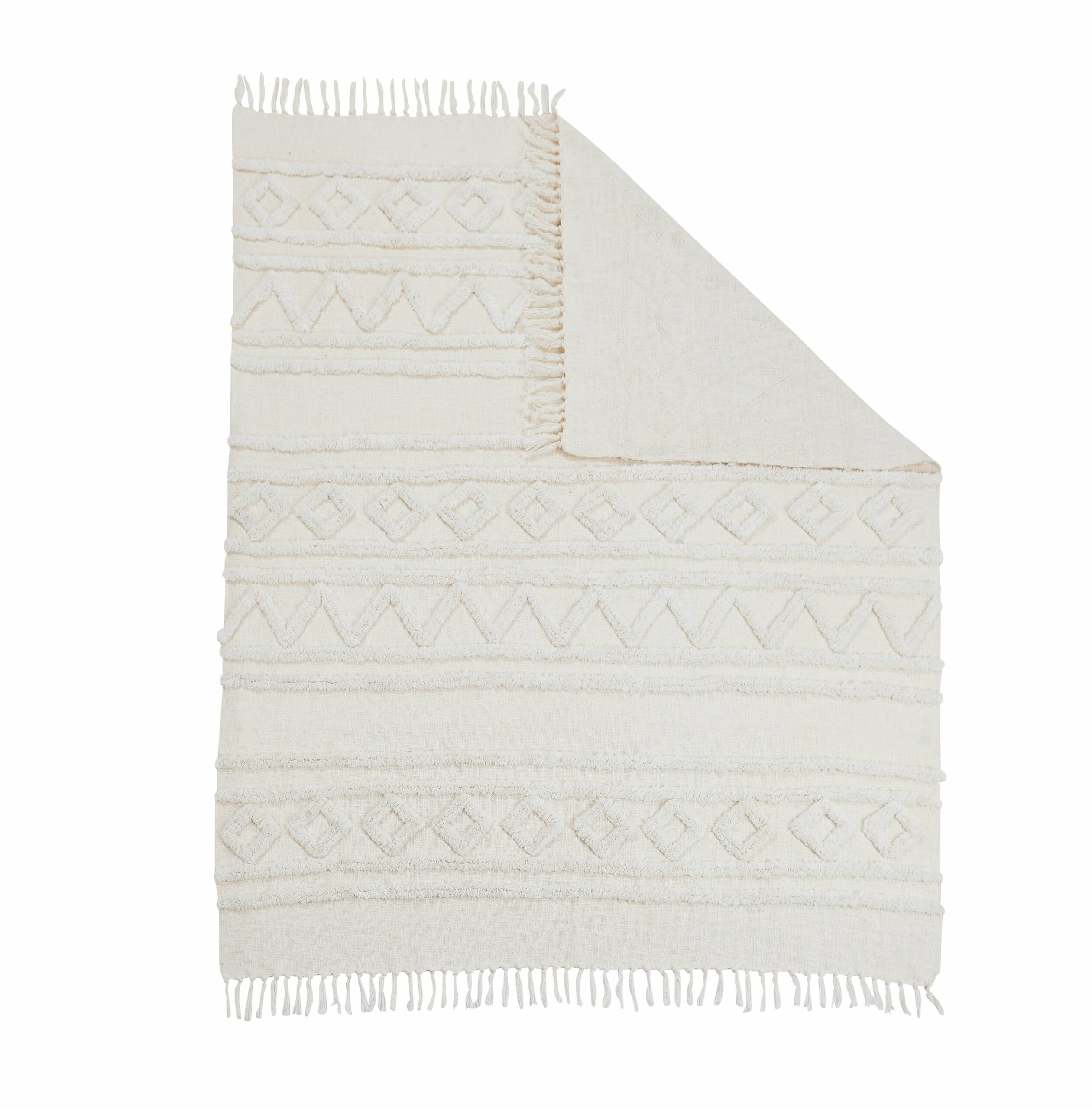 Done.® Wohndecke TAMANI - Stilvolle Baumwolle aus Gemütlichkeit 100% (130x170 cm)