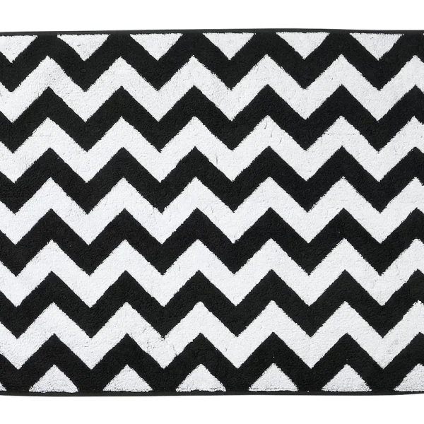 Done® Daily Shapes Zickzack Badvorleger 60x80cm – Frottier 500g/m²