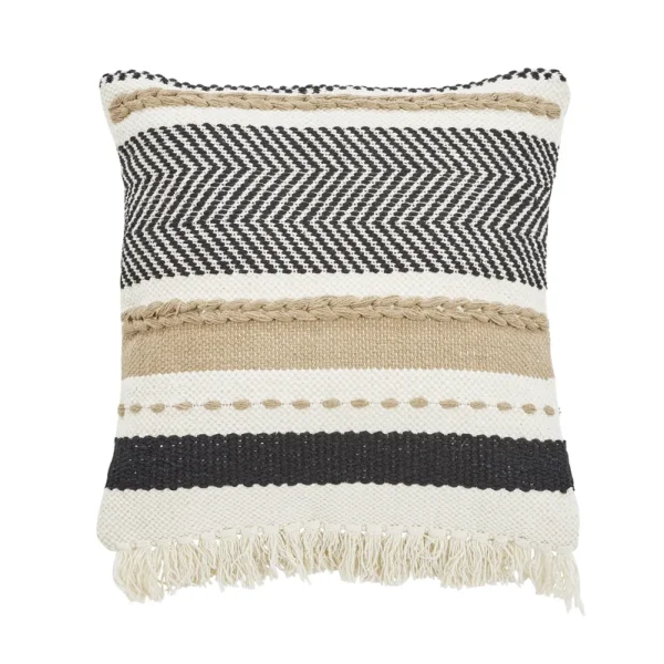 Done® Indah Kissen – Gefülltes Deko-Kissen Boho