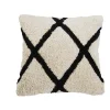 Done® Indah Kissen – Gefülltes Deko-Kissen Boho - 45x45cm, Rojana