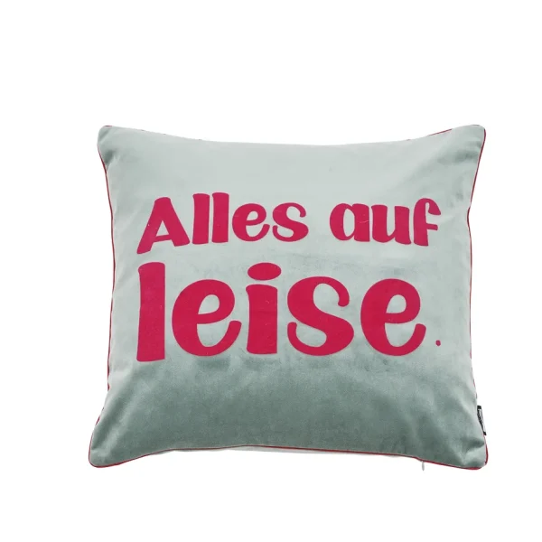 Done® Vibe Kissenhülle – Grober Canvas mit Streifen-Struktur