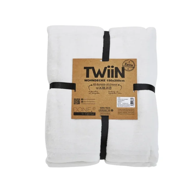 Done® Twin Wohndecke – Wendedecke Baumwolle